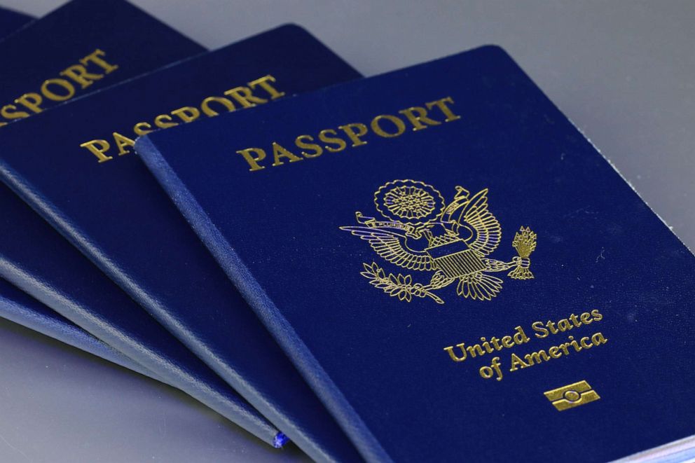 PHOTO: This undated stock image shows a stack of U.S. passports.