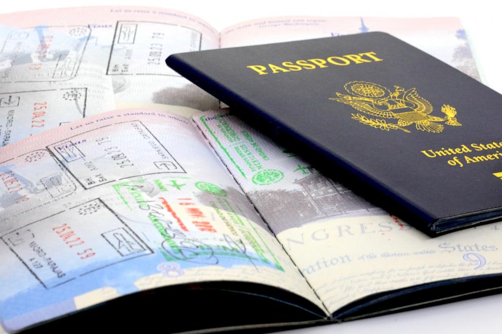 PHOTO: United States passports