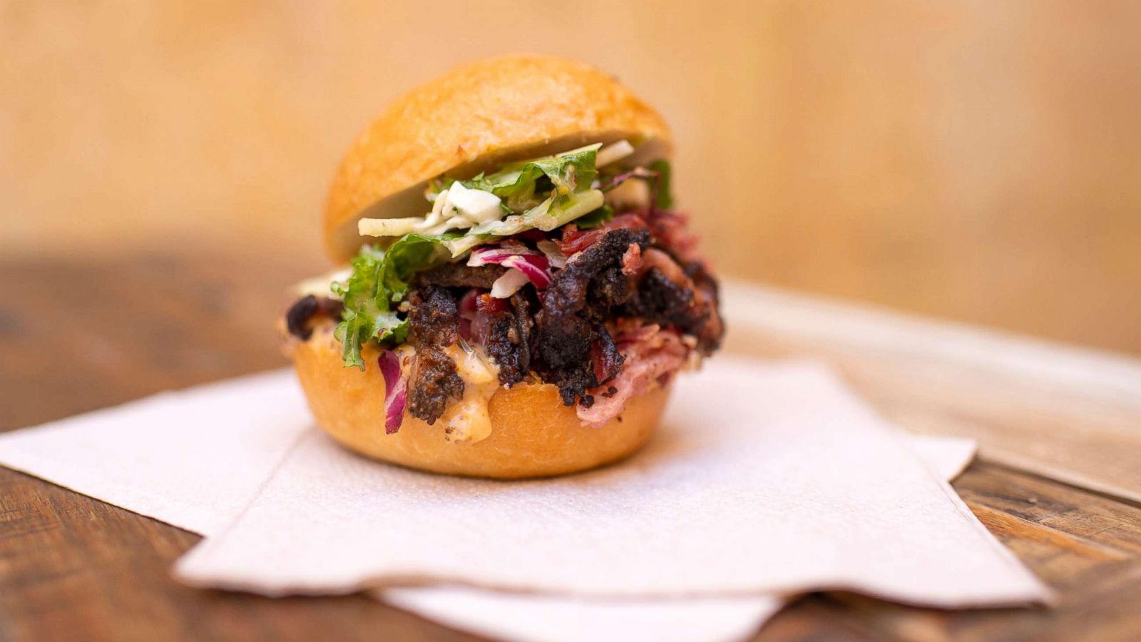 PHOTO: House-Made Pastrami Sliders from Smiling Crocodile at Disney’s Animal Kingdom Theme Park.