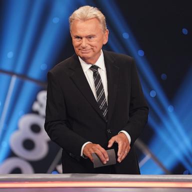 PHOTO: Pat Sajak on the set of Wheel of Fortune, Aug. 31, 2022.