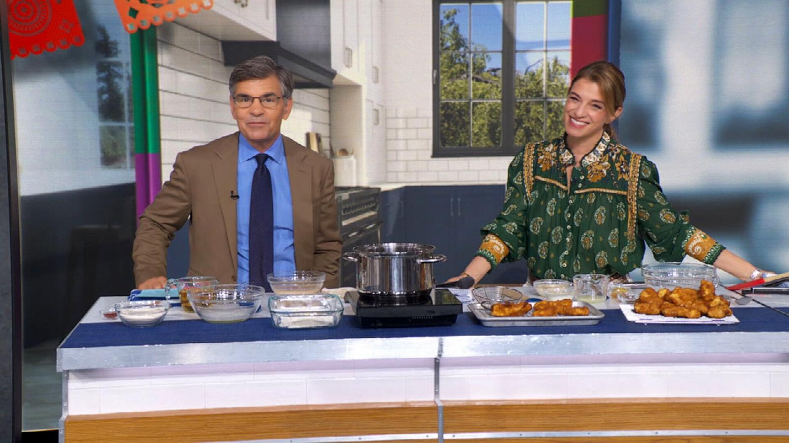PHOTO: Chef Pati Jinich shares recipes from her cookbook "Foods of La Frontera" on "Good Morning America" on Sept. 17, 2026.