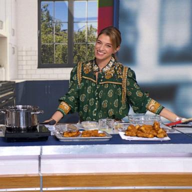 PHOTO: Chef Pati Jinich shares recipes from her cookbook "Foods of La Frontera" on "Good Morning America" on Sept. 17, 2026.