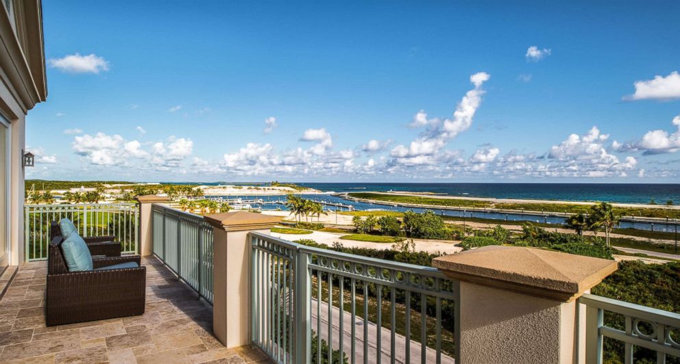 PHOTO: Stunning patio views overlooking the turquoise waters is the perfect place to put your feet up and enjoy the colorful sunrise or sunset. 