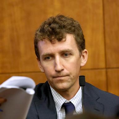 PHOTO: Patrick Clancy is seen on the stand during Lindsay Clancy's murder trial at Plymouth Superior Court in Plymouth, Mass., July 29, 2026.