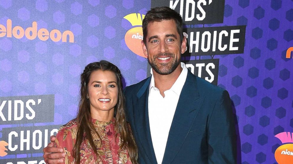 VIDEO: Danica Patrick doesn't like it when Aaron Rodgers does this
