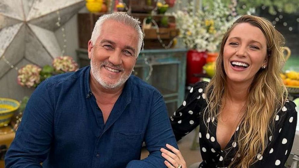 PHOTO: Blake Lively and Paul Hollywood pose for a photo together in this post shared by Paul Hollywood on Instagram.