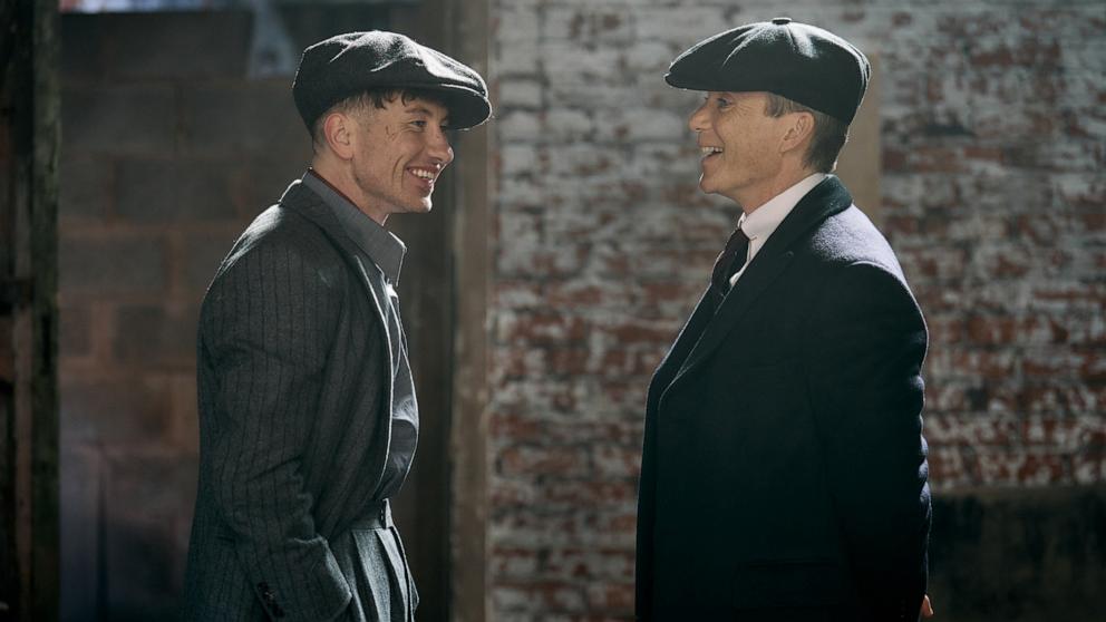 PHOTO: Cillian Murphy and Barry Keoghan on Peaky Blinders