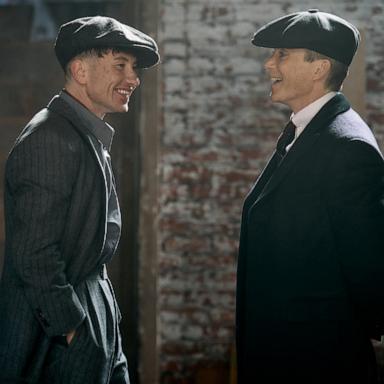 PHOTO: Cillian Murphy and Barry Keoghan on Peaky Blinders