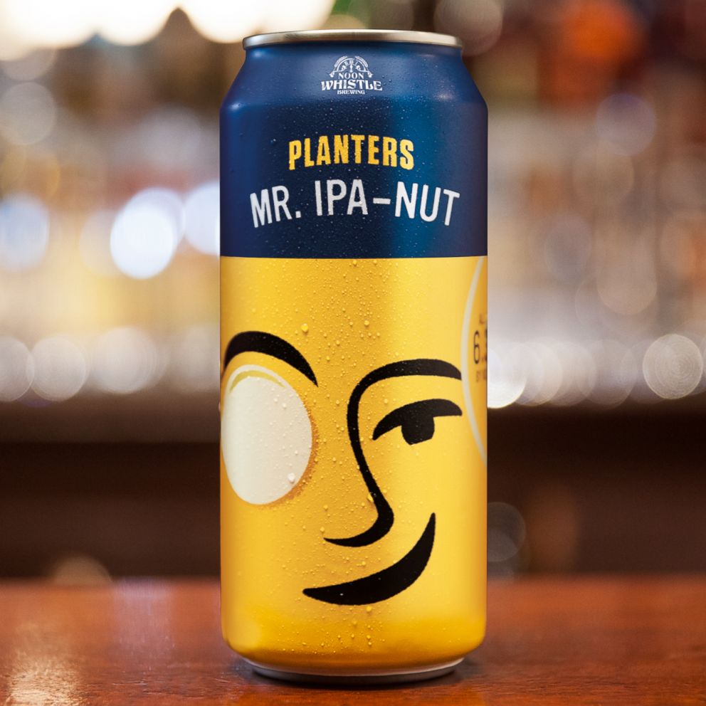 PHOTO: Planters is launching a peanut beer on October 27th.