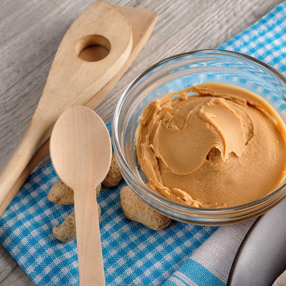 PHOTO: Peanut butter is set aside in a bowl in this stock photo.