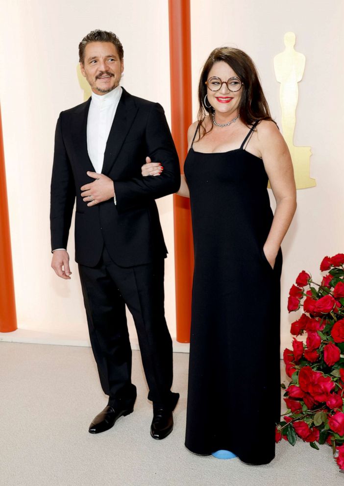 PHOTO: Pedro Pascal and Javiera Balmaceda attend the 95th Annual Academy Awards, March 12, 2023, in Hollywood, Calif.