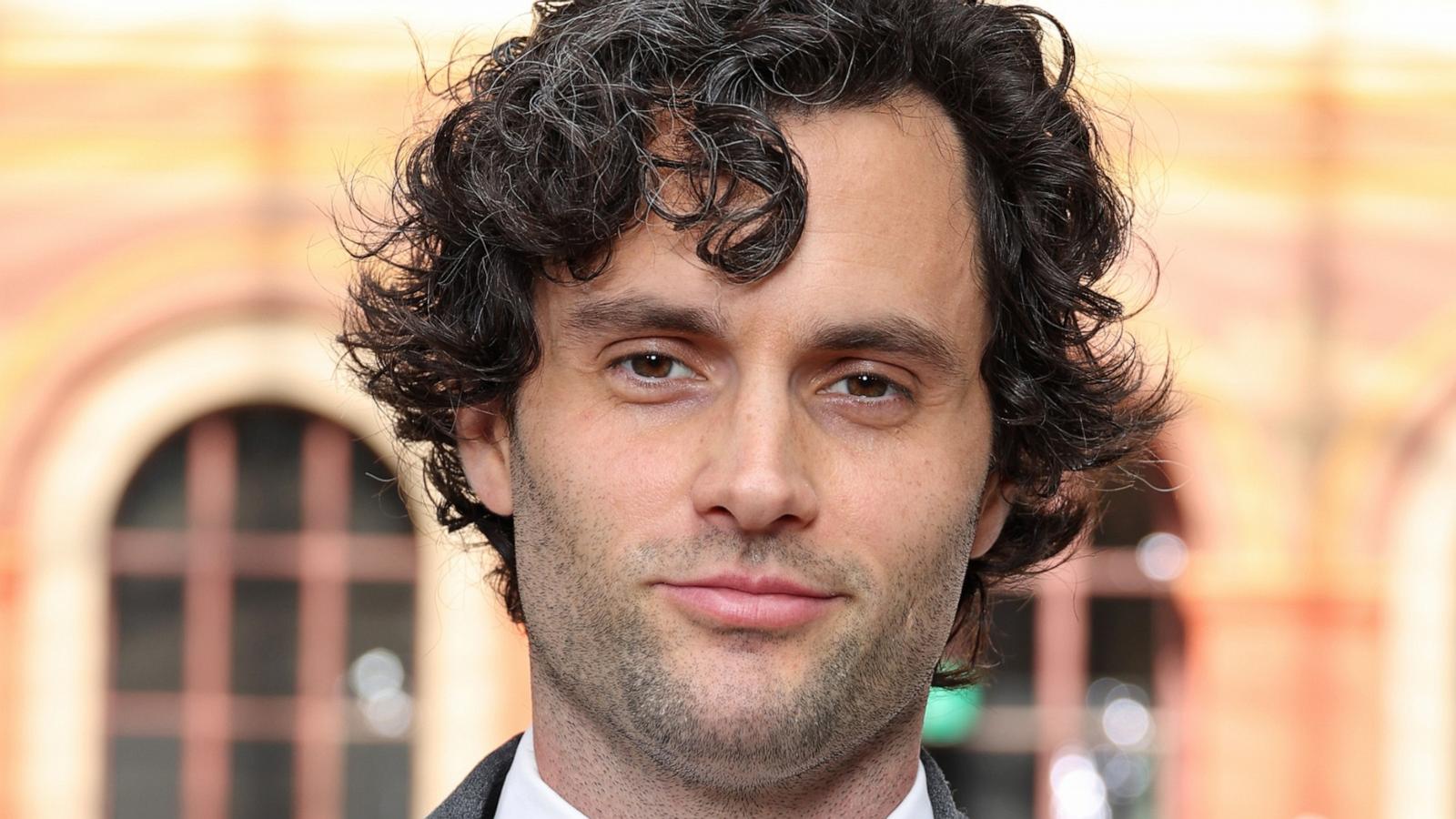 PHOTO: In this Oct. 1, 2023, file photo, Penn Badgley attends the Valentino Womenswear Spring/Summer 2024 show as part of Paris Fashion Week in Paris.