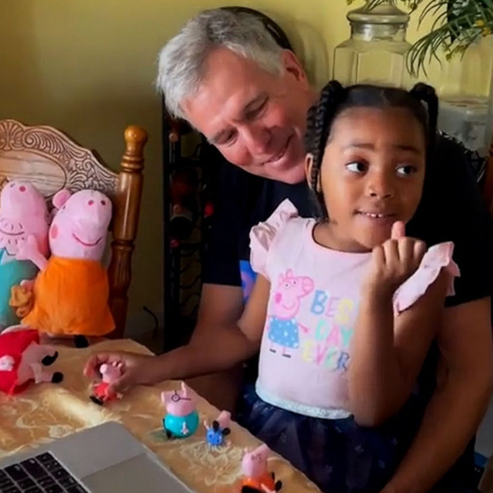 VIDEO: The story behind the viral video of grandpa filming 'Peppa Pig' toys on vacation