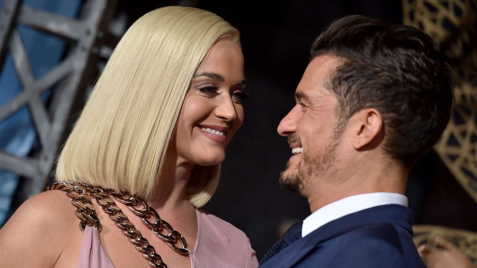 PHOTO: Katy Perry and Orlando Bloom attend the LA Premiere of Amazon's "Carnival Row" at TCL Chinese Theatre, Aug. 21, 2019 in Hollywood, Calif.