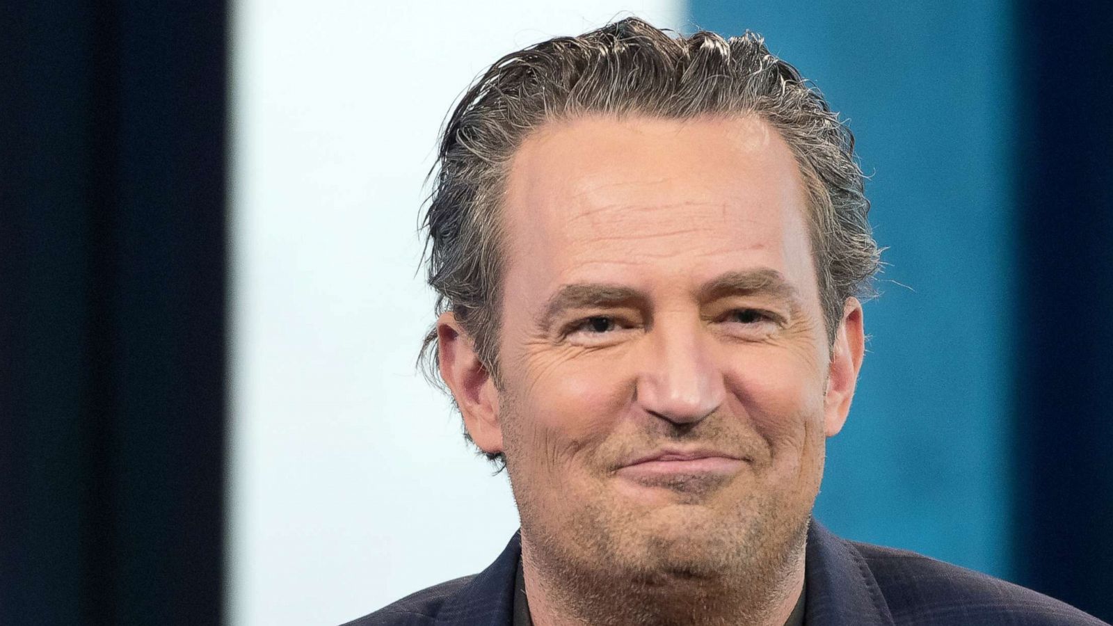 PHOTO: Matthew Perry attends the AOL Build series to discuss "The Odd Couple," at AOL Studios in New York, April 5, 2016, in New York.