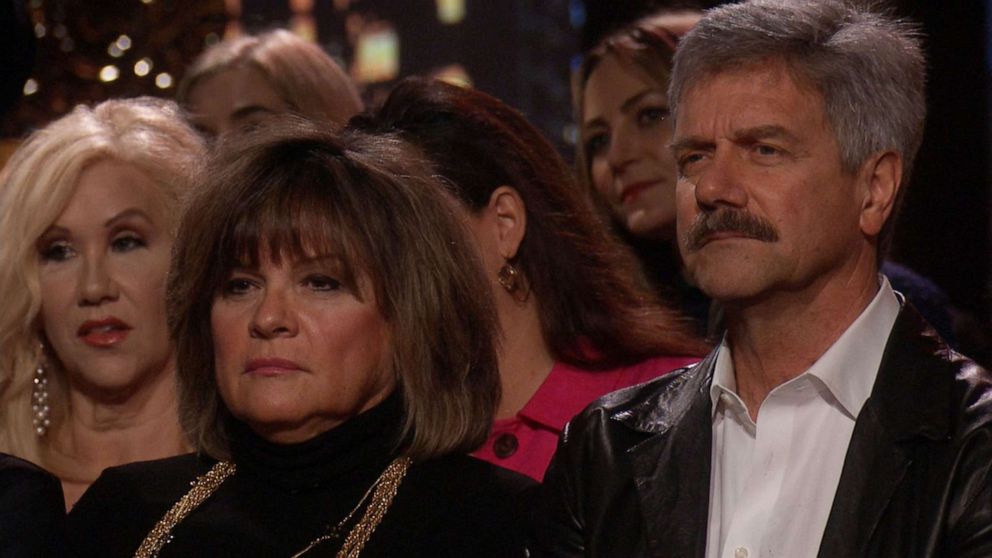 PHOTO: Peter's mom and dad are shown during the finale of ABC's The Bachelor.