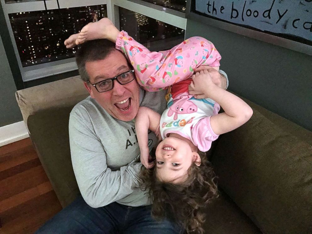 PHOTO:  Peter Shankman, 46, of New York City, poses with his daughter, Jessa.