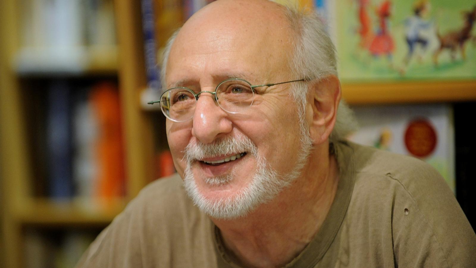 PHOTO: Musician Peter Yarrow attends a book signing for his new book "It's Raining, It's Pouring" at McNally Jackson on August 1, 2012 in New York City.