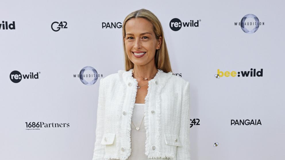 PHOTO: Petra Nemcova attends the Bee:Wild event in association with Pangaia, 1686 Partners, G42 and Re:Wild during Cannes Film Festival 2024, May 20, 2024, in Cannes, France. 