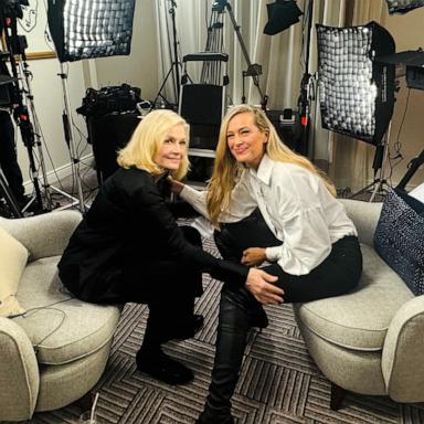 PHOTO: ABC News' Diane Sawyer speaks with Petra Nemcova in an interview that aired Dec. 19, 2024, on "Good Morning America."