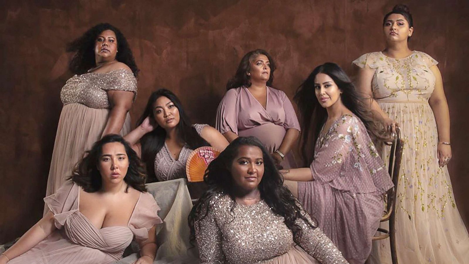 PHOTO: Body confidence coach Michelle Elmer posted this photo of plus-size Asian women to call for more inclusivity of Asian women in the fashion industry.