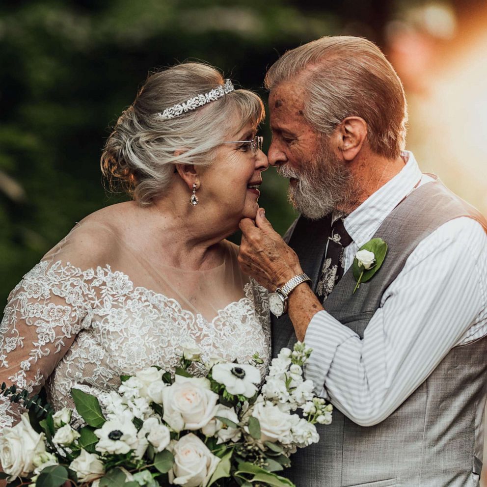 VIDEO: Grandparents celebrate 60th anniversary in stunning photos