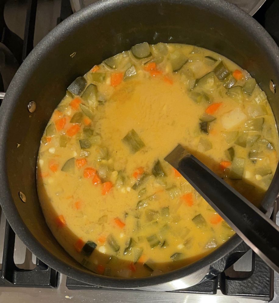 PHOTO: Dill pickle soup is a holiday tradition for actress and mother of two, Kristen Bell.