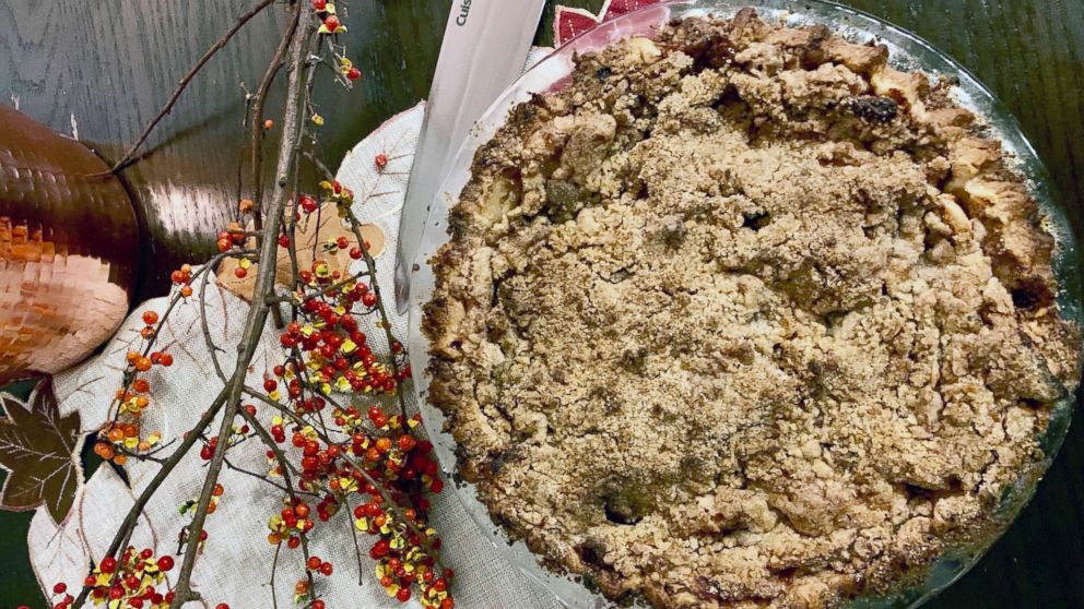 PHOTO: A homemade Dutch apple pie fresh out of the oven.