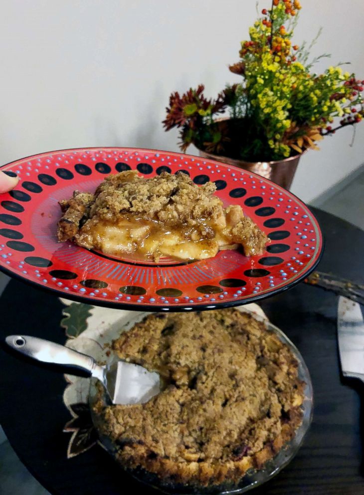 PHOTO: A slice of homemade Dutch apple pie.