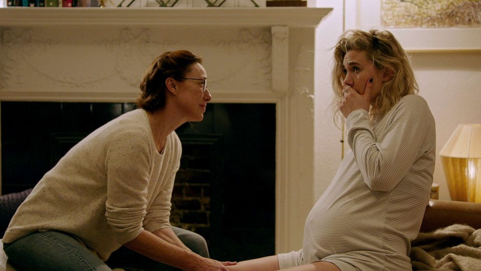 PHOTO: Molly Parker and Vanessa Kirby in a scene from "Pieces of a Woman."