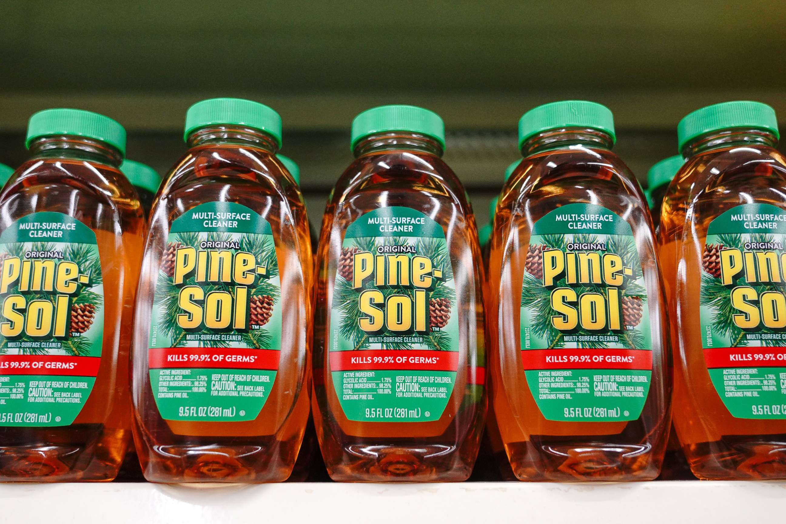 PHOTO: Pine-Sol Original Multi-Surface Cleaner which has just received an approval from the U.S. Environmental Protection Agency (EPA) to kill coronavirus on surfaces.