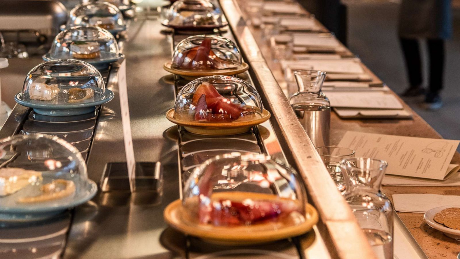 PHOTO: The Pick & Cheese restaurant in London says it has the world's first cheese conveyor belt.