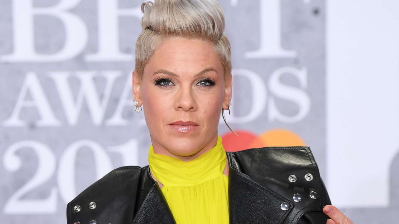 PHOTO: Pink attends The BRIT Awards in London, Feb. 20, 2019.