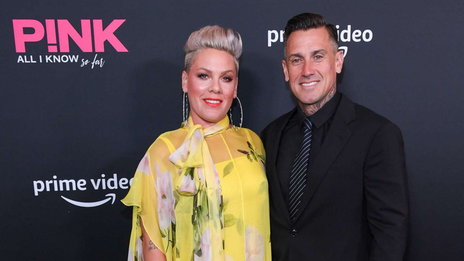 PHOTO: P!nk and Carey Hart on May 17, 2021 in Los Angeles.