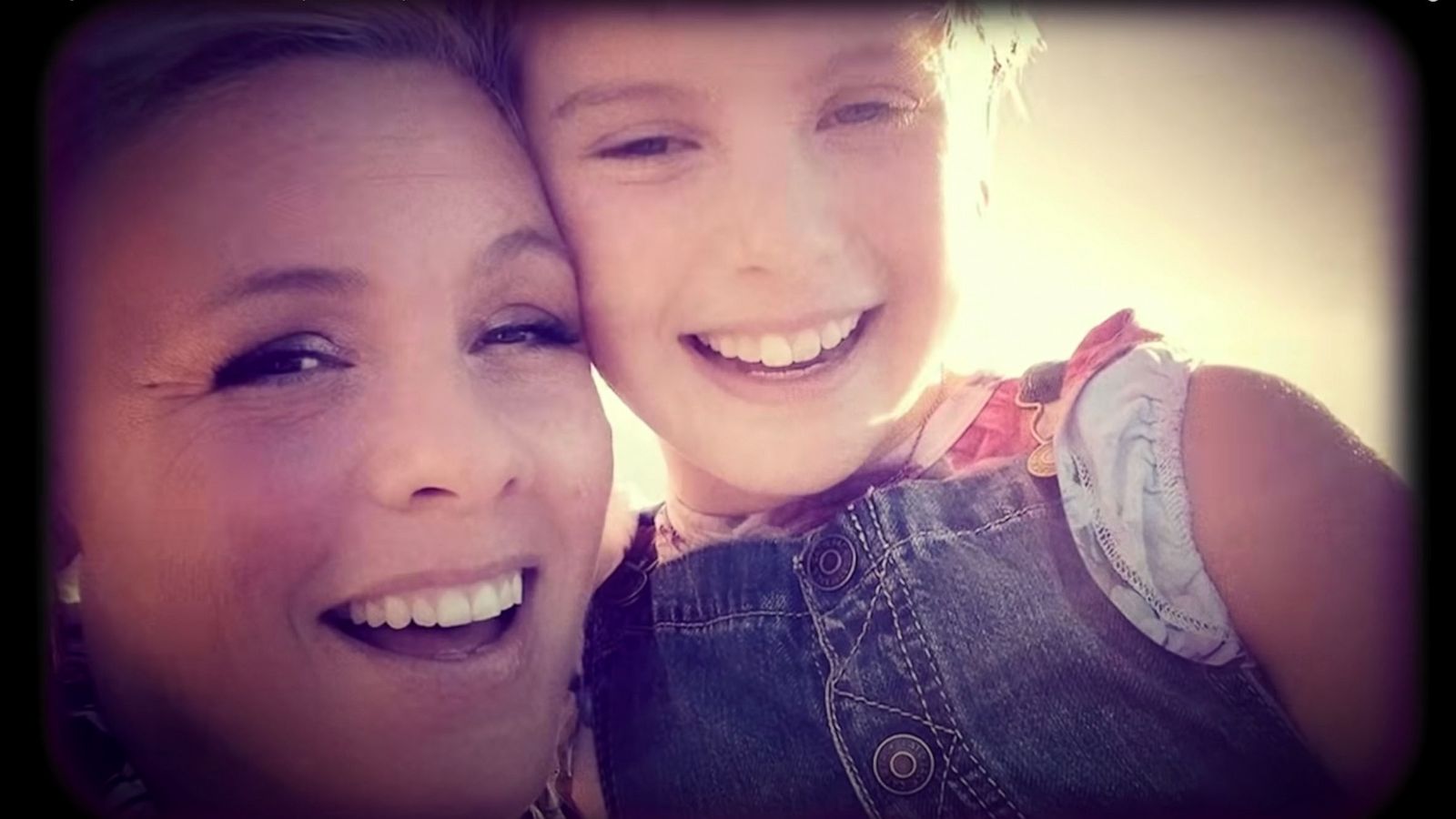 PHOTO: Pink and her daughter appear in the video for their song, "Cover Me in Sunshine."