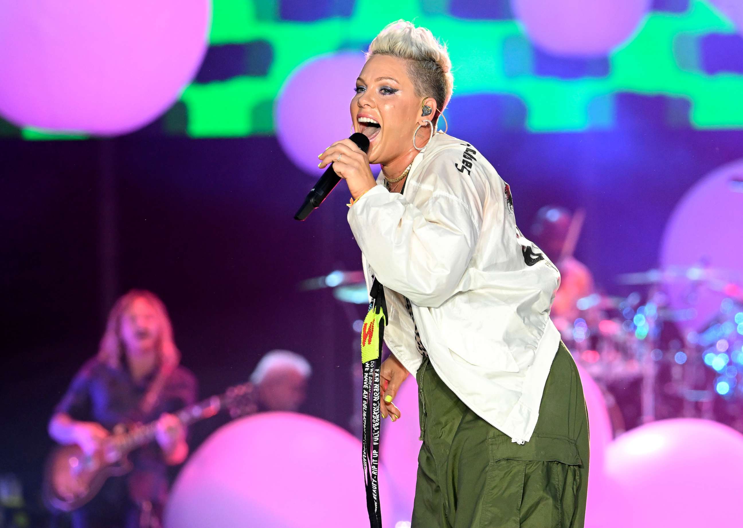 PHOTO: Singer Pink performs on day 3 of BottleRock Napa Valley, May 29, 2022, in Napa, Calif.