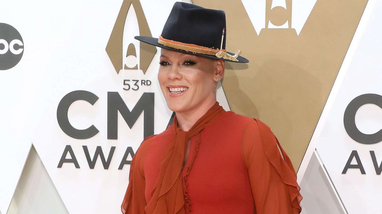 PHOTO: P!nk attends an event on Nov. 13, 2019 in Nashville, Tenn.