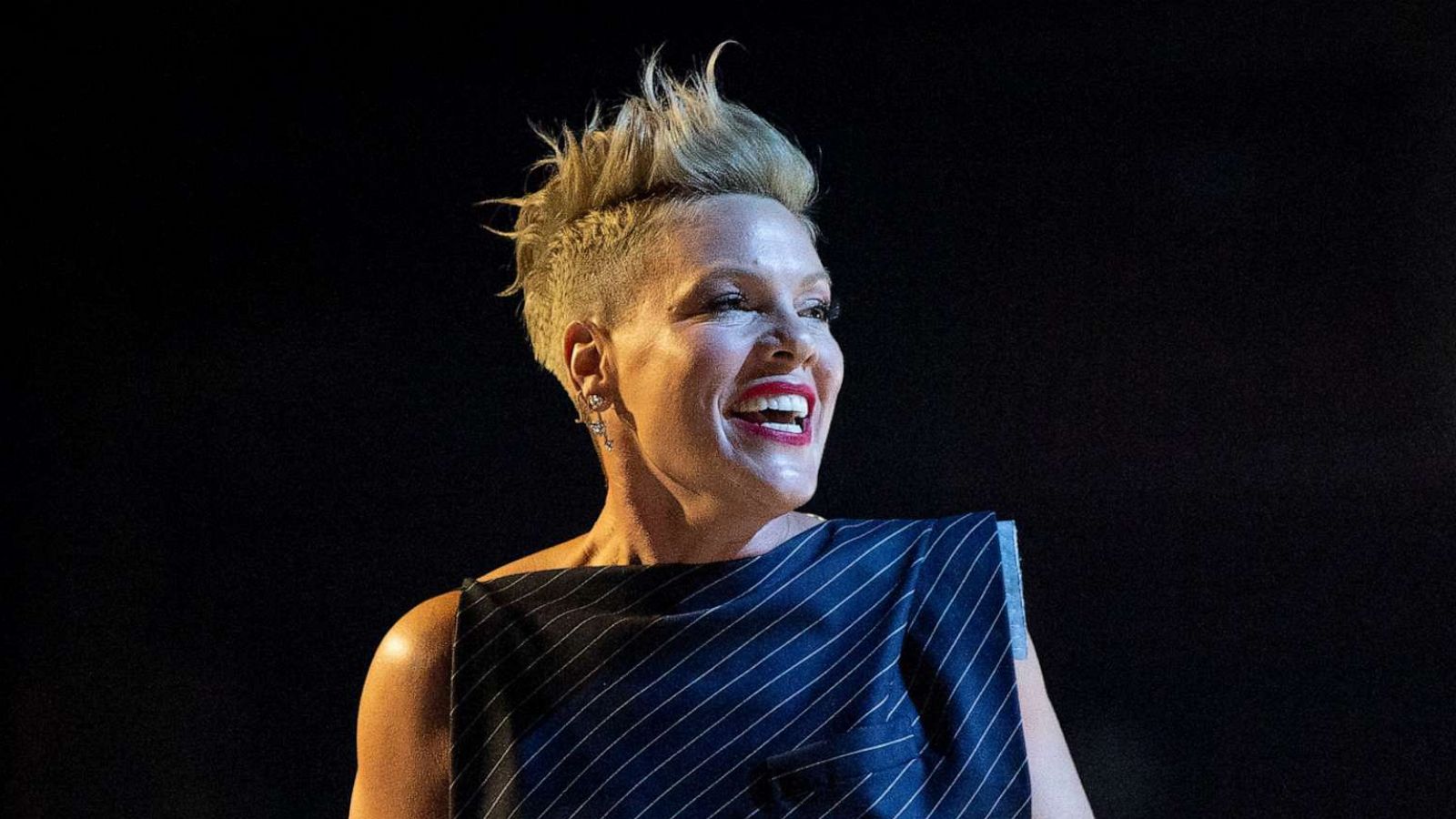 PHOTO: P!NK performs onstage at the 2023 iHeartRadio Music Awards at Dolby Theatre in Los Angeles, March 27, 2023.