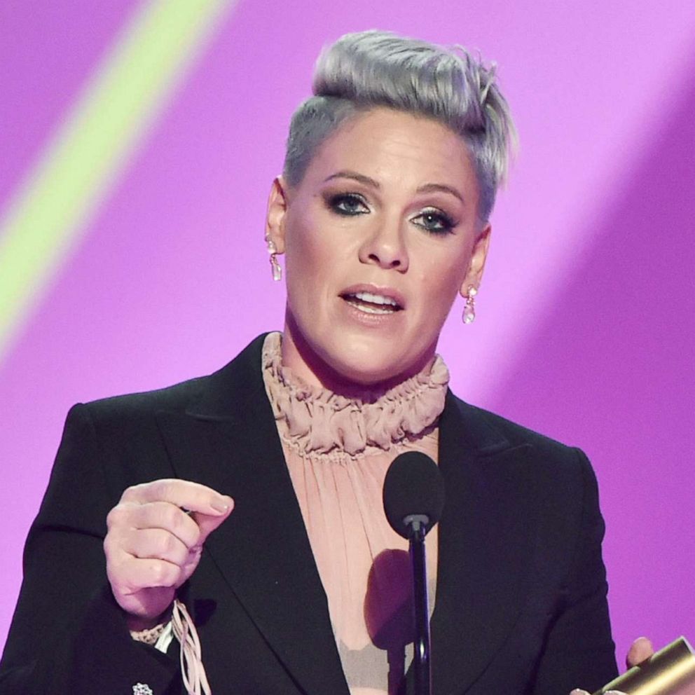 VIDEO: Pink shares her family's schedule as they self-quarantine with kids