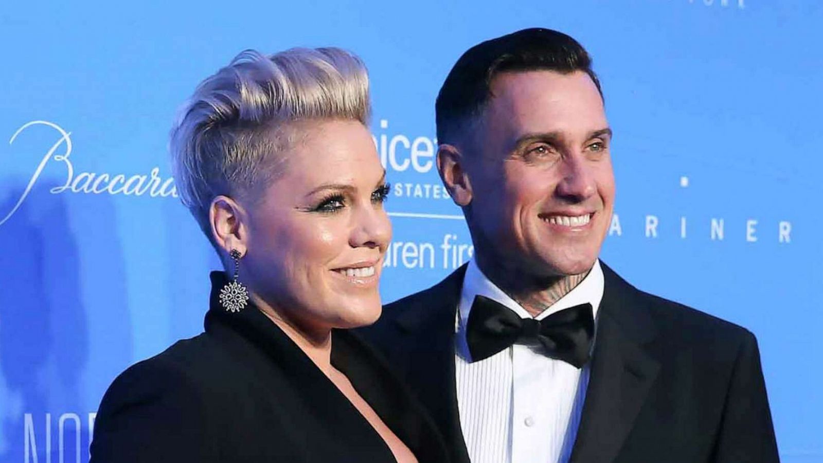 PHOTO: Pink and her husband Carey Hart attend an event on Dec. 1, 2015, in New York City.