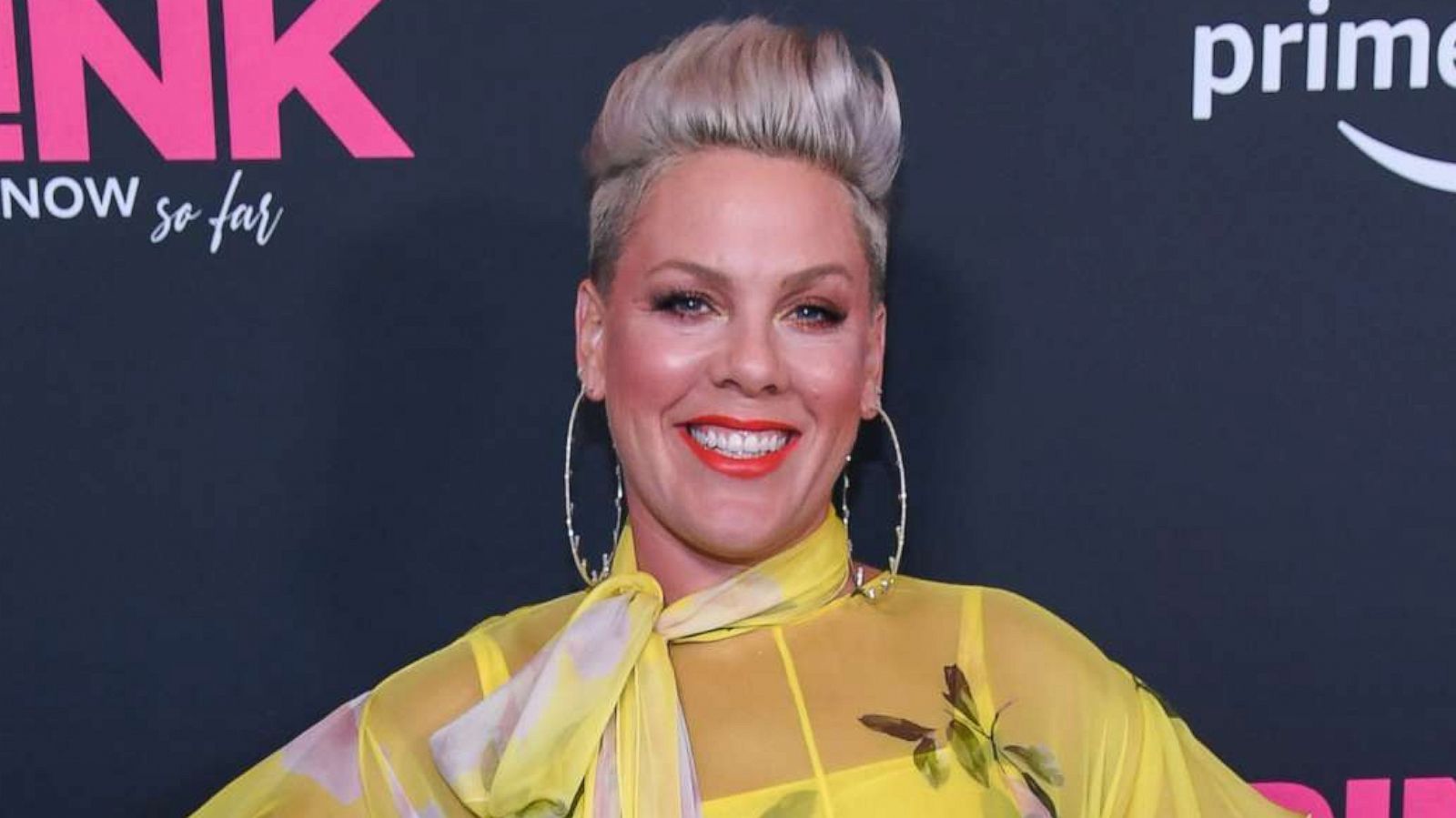 PHOTO: Pink attends a premiere in Los Angeles, May 17, 2021.