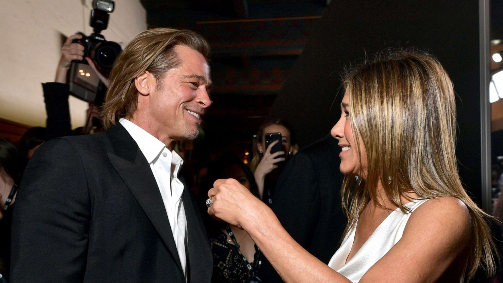 PHOTO: Brad Pitt and Jennifer Aniston attend the 26th Annual Screen Actors Guild Awards at The Shrine Auditorium on Jan. 19, 2020 in Los Angeles.