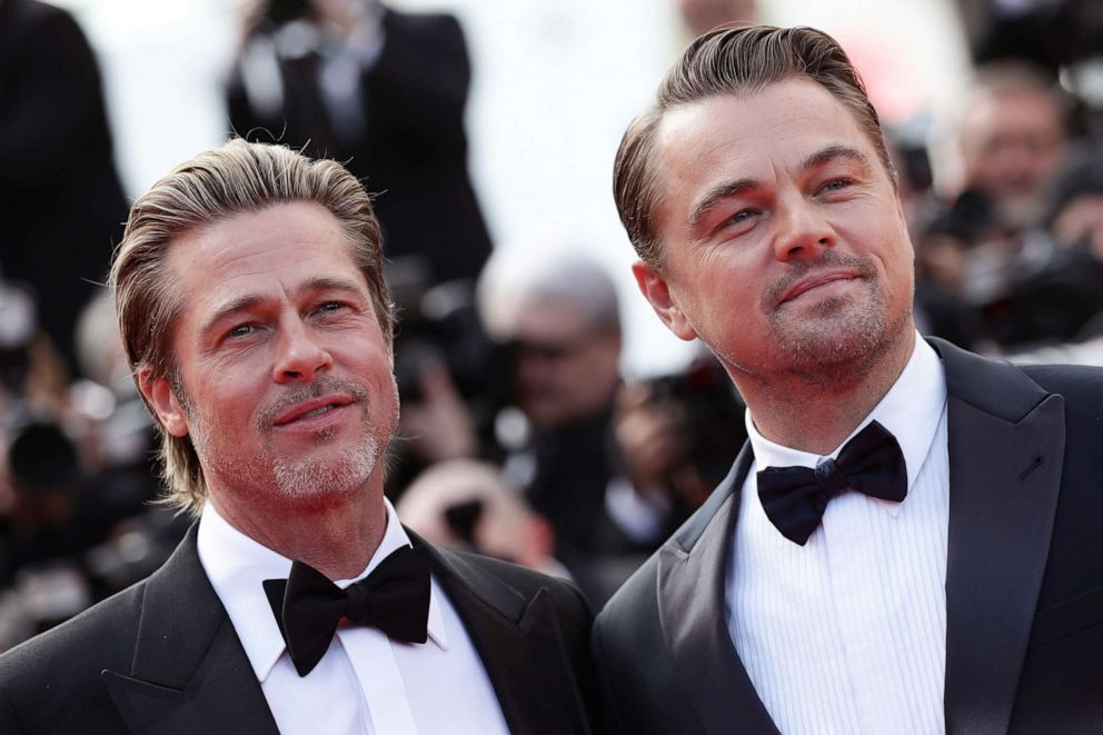 PHOTO: Brad Pitt and Leonardo DiCaprio attends the screening of "Once Upon A Time In Hollywood" during the 72nd annual Cannes Film Festival, May 21, 2019, in Cannes, France.