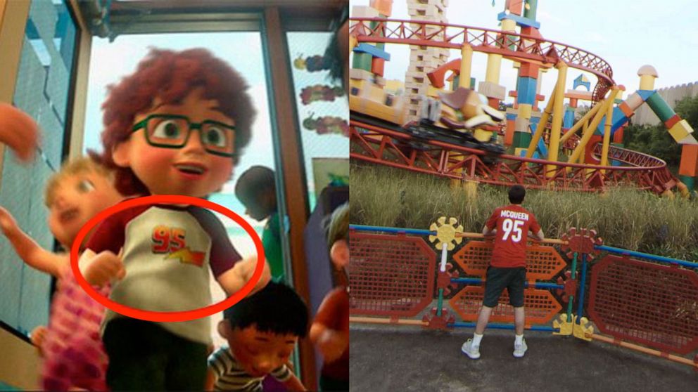 PHOTO: Pixar Easter eggs are hidden in Google Street View imagery of Toy Story Land at Disney's Hollywood studios. 