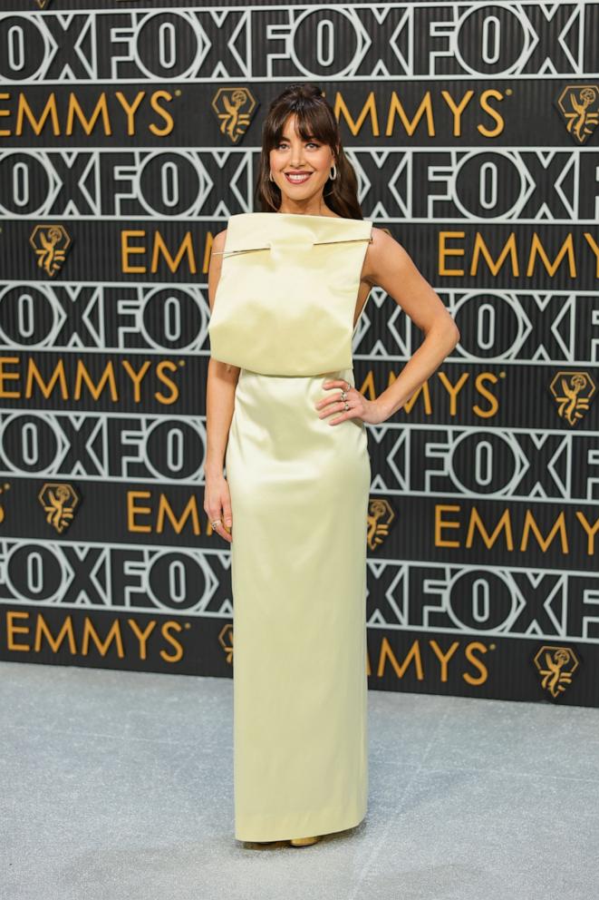 PHOTO: Aubrey Plaza attends the 75th Primetime Emmy Awards at Peacock Theater, Jan. 15, 2024, in Los Angeles.