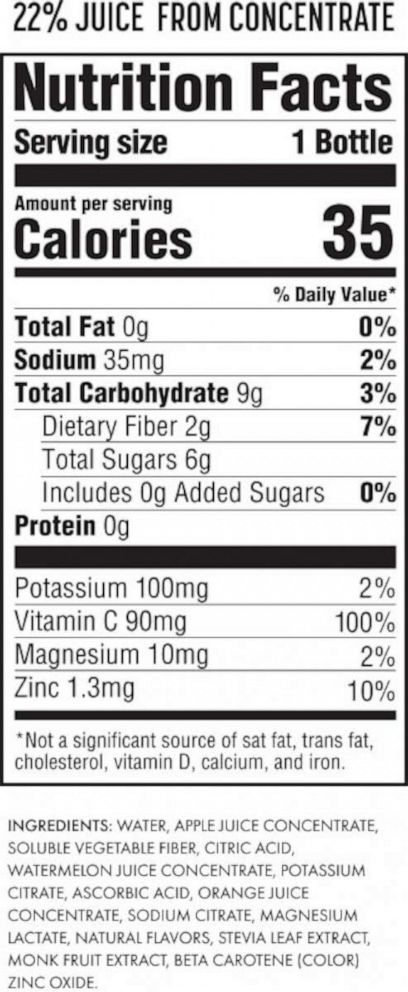 PHOTO: PLEZi Nutrition's first product—a kids' drink called PLEZi—has 75% less sugar than average leading 100% fruit juices, no added sugar, plus fiber and nutrients, like potassium, magnesium, and zinc.