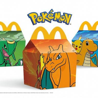 PHOTO: New Pokemon-themed Happy Meal boxes at McDonald's.