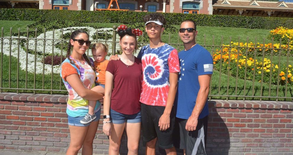 PHOTO: On Aug. 18, Brian Zach, lieutenant of the Kingman Police Department in Arizona, and his wife Cierra, became parents to 4-year-old Kaila. The parents pose with Kaila and Brian's two other children, Raina, 19 and Trevin, 17 in this undated photo.