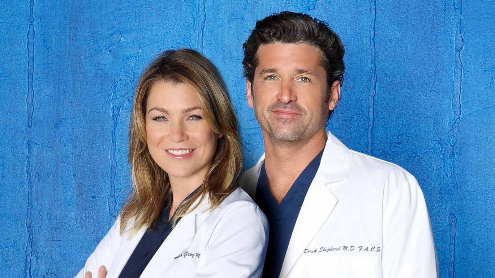 PHOTO: "Grey's Anatomy" stars Ellen Pompeo as Dr. Meredith Grey and Patrick Dempsey as Dr. Derek Shepherd.