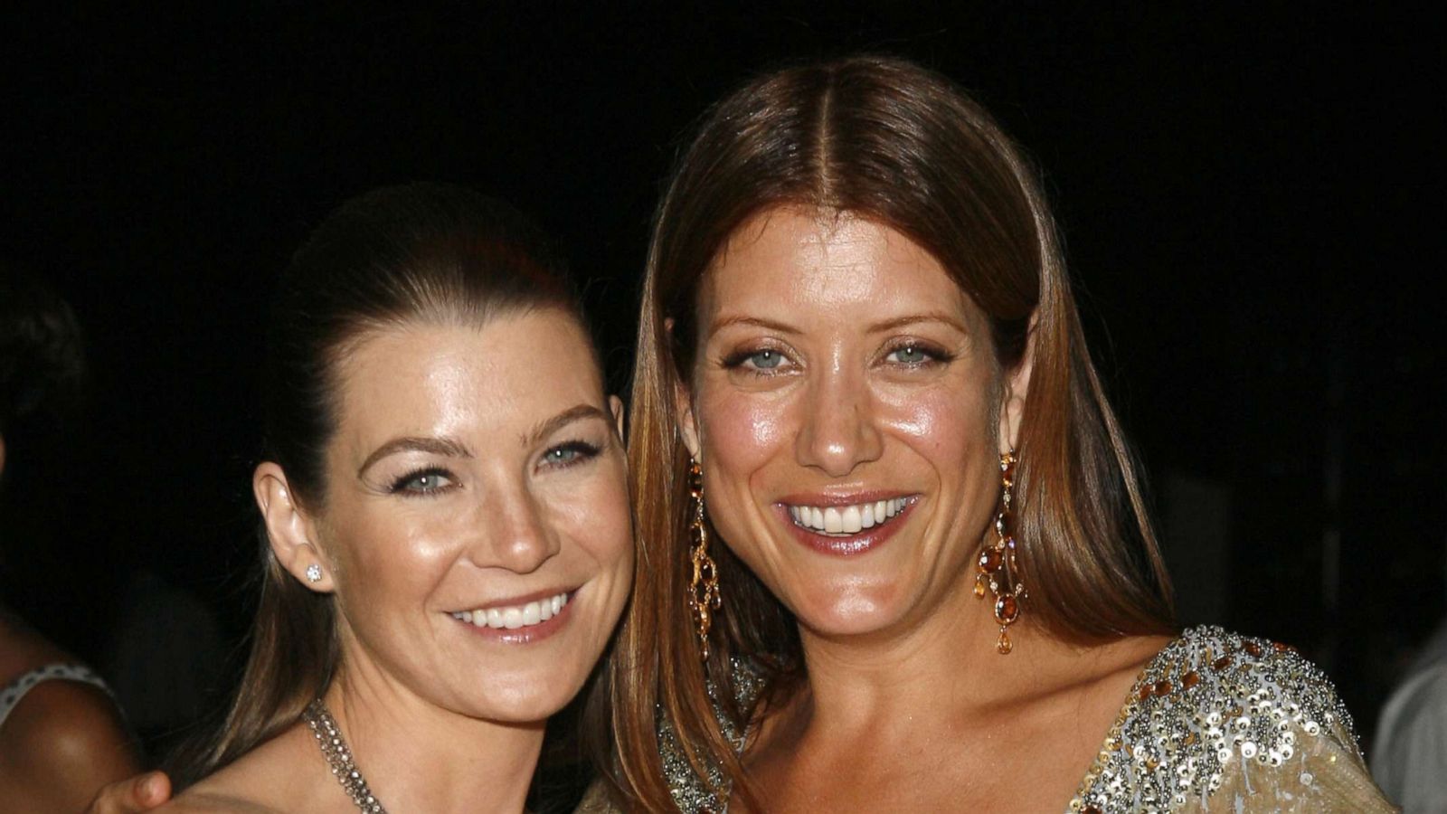 PHOTO: Ellen Pompeo and Kate Walsh during the 58th Annual Primetime Emmy Awards - Governors Ball at The Shrine Auditorium in Los Angeles, Aug. 27, 2006.